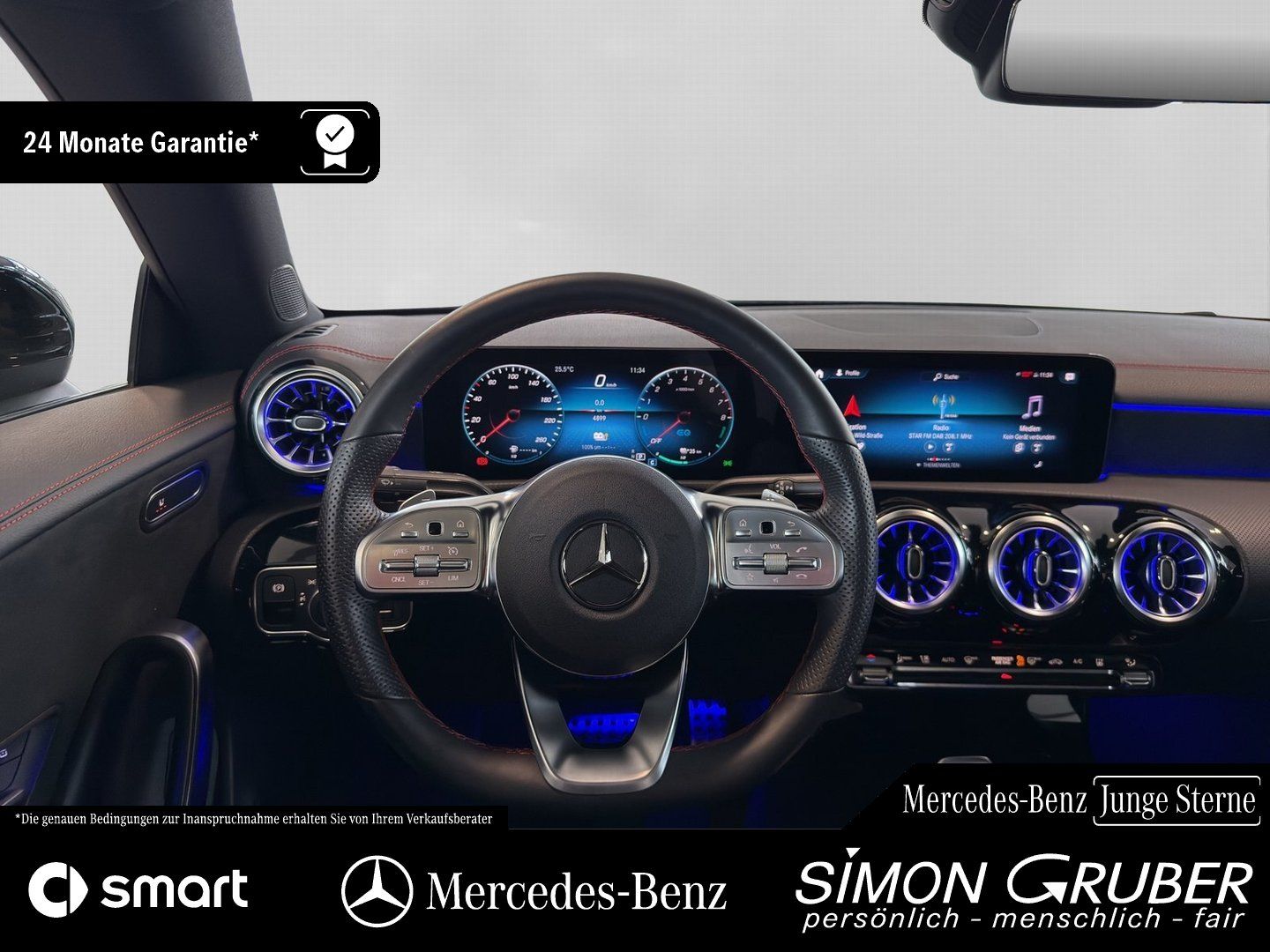 Fahrzeugabbildung Mercedes-Benz CLA 250 e AMG Night Pano Multibeam Ambi Kamera