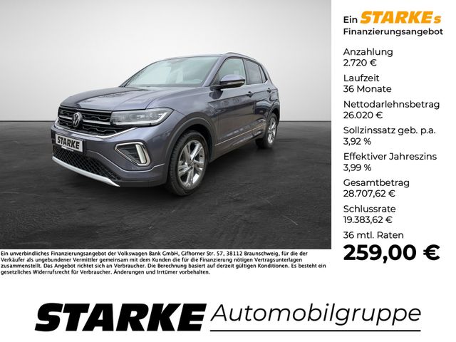 Volkswagen T-Cross 1.5 TSI DSG R-Line  AHK Navi LED Kamera 