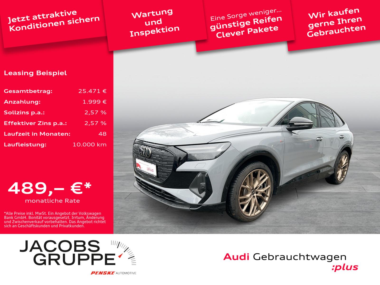 Audi Q4 Sportback 45 2xS line Edition/Matrix/360°/HuD