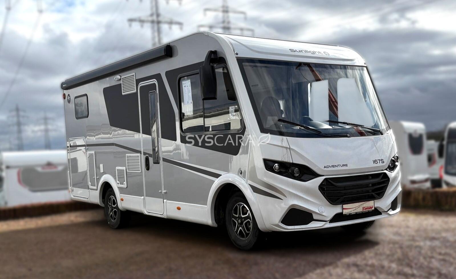 Sunlight Adventure I 67S 140PS Automatik inkl Heckstützen