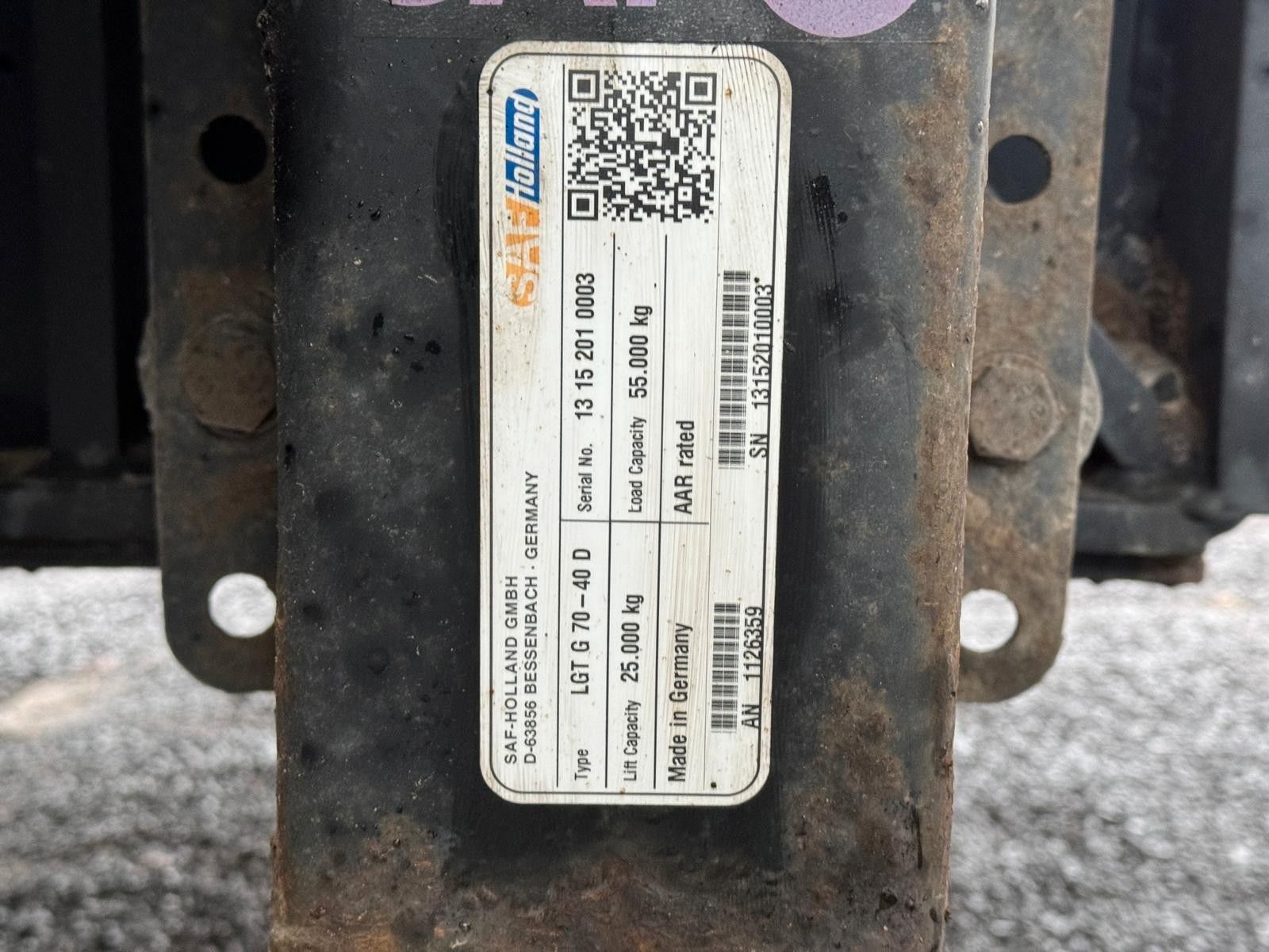 Fahrzeugabbildung Andere Wiese SA3-3CS-S Tieflader Plane Lenkachse Edscha
