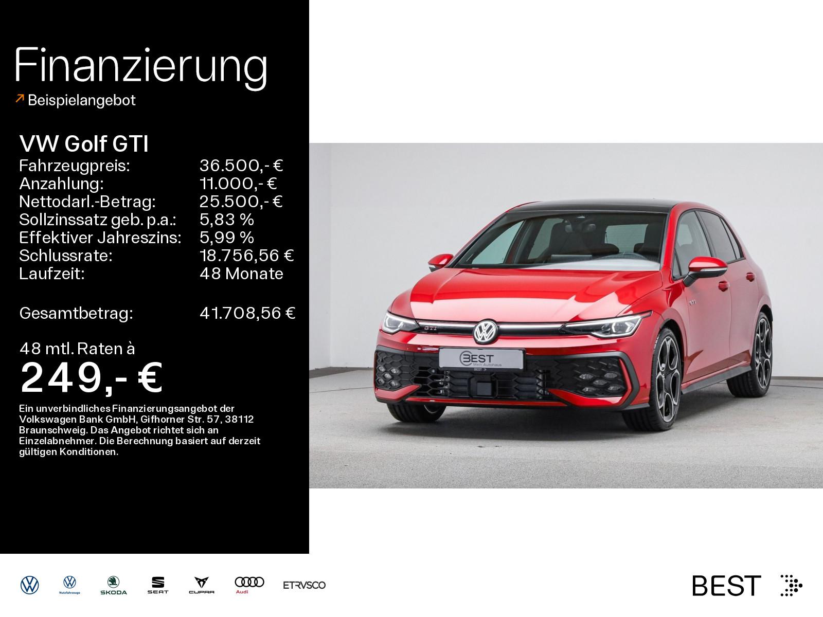 Volkswagen Golf GTI 2.0 TSI DSG NAV*SHZ*H&K*Kamera*Pano