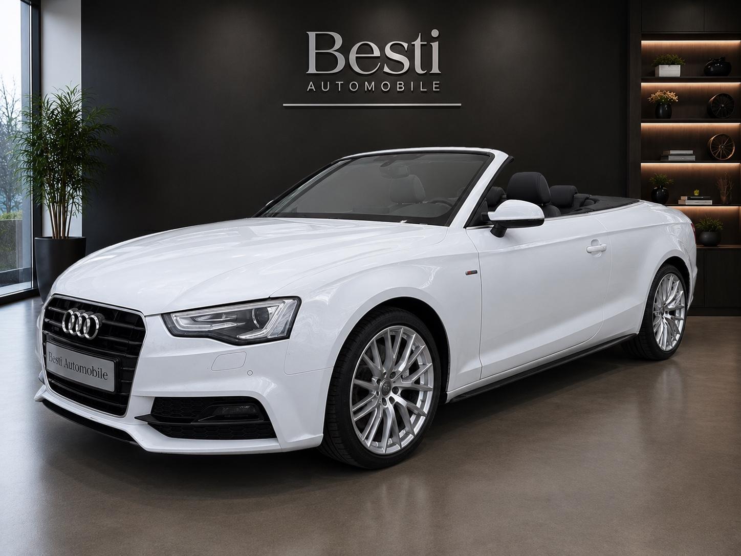 Audi A5 Cabriolet 2.0TDI quattro S-Line Navi-MMI Xeno
