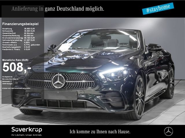 Mercedes-Benz E 450 4M CABRIO BURM AMG NIGHT DISTR SPUR 360