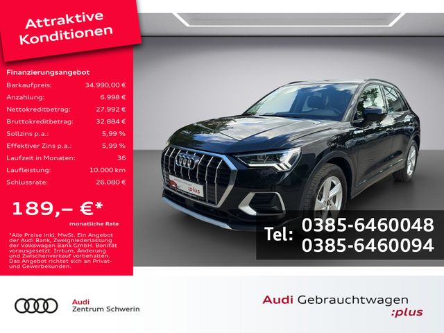 Q3 35 2.0 TDI advanced KAMERA SHZ AHK LED