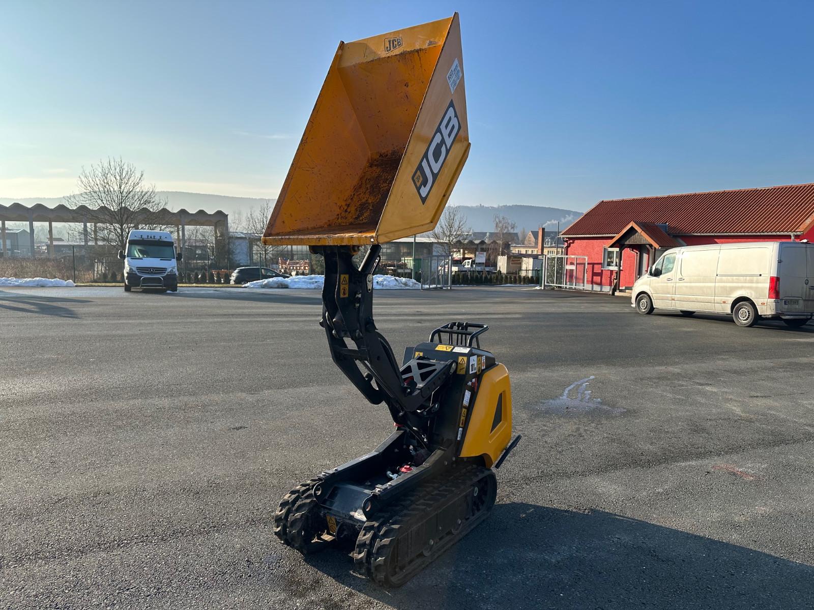 JCB HDT05 Dumper, Hochkippfunktion