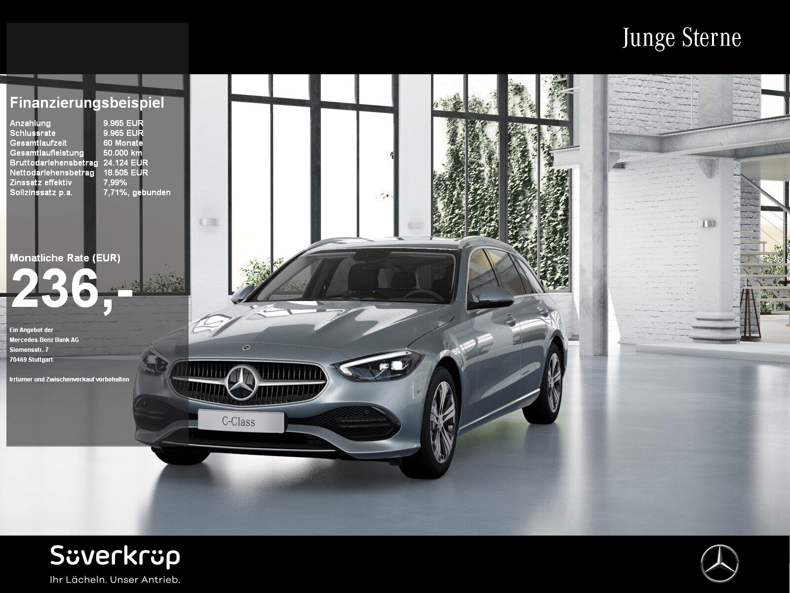 Mercedes-Benz C 200 T d // AVANTGARDE AHK KAMERA SPUR PDC SHZ