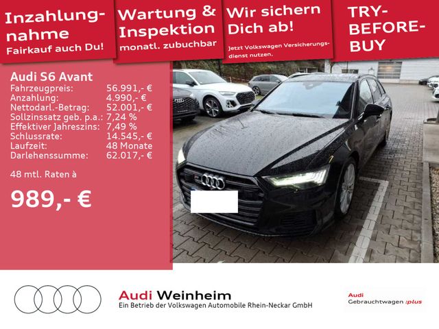 Audi S6 Avant 3.0 V6 TDI quattro Raupen Sitze HD-Matr