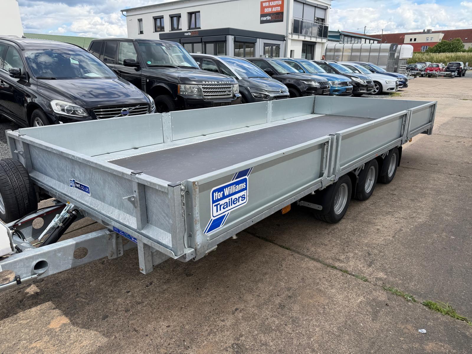 Ifor Williams Kipp-Anhänger TB5021+3.5T+Hydraulik.Kippbar
