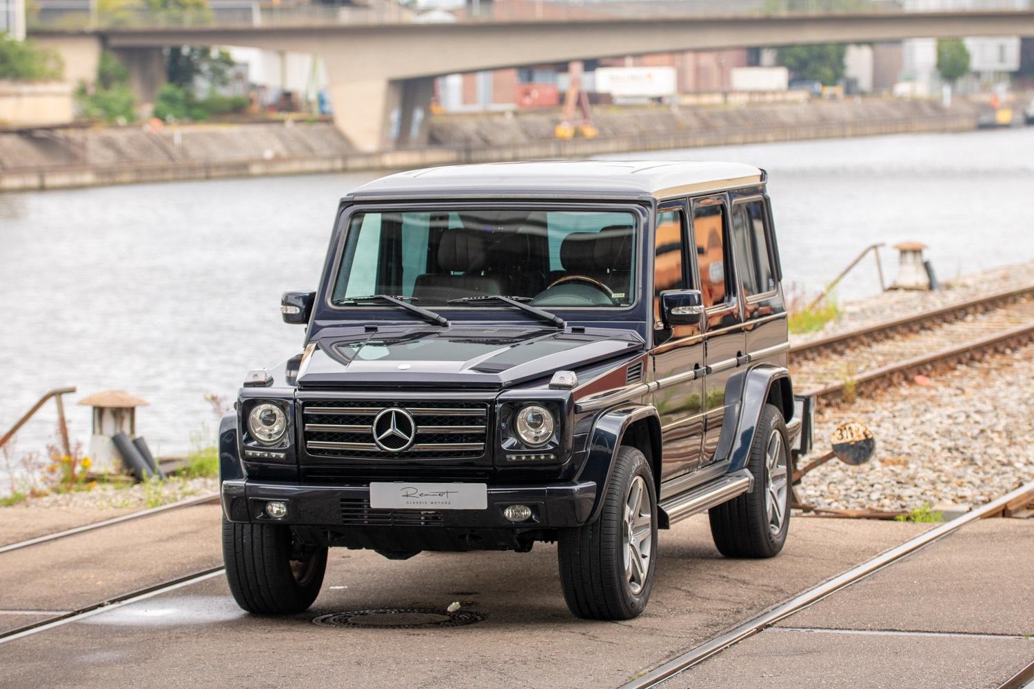 Mercedes-Benz G 500 Chromitschwarz / Leder Braun Traumzustand