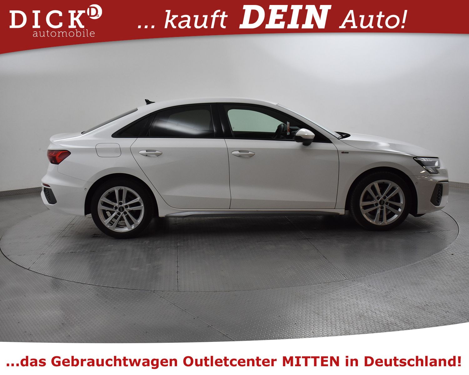 Fahrzeugabbildung Audi A3 LIMO 30d 3X S LINE+VIRTU+LEDER+KAMER+ACC+LED+