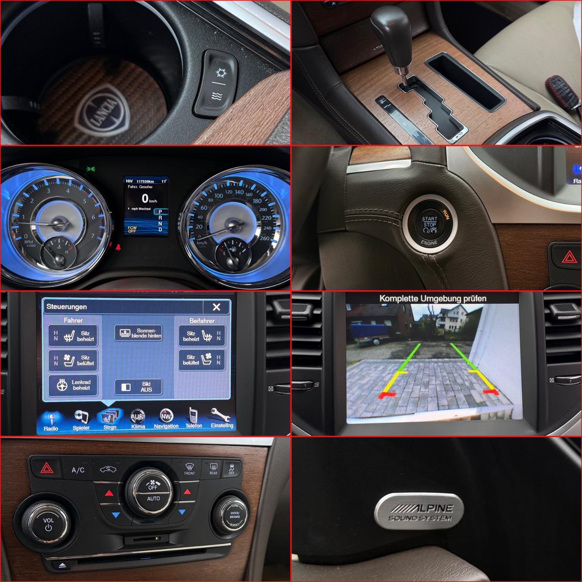 Lancia Thema 3.0 CRD V6 239ch - CT récent - Entretien complet - Led - Ecran tactile