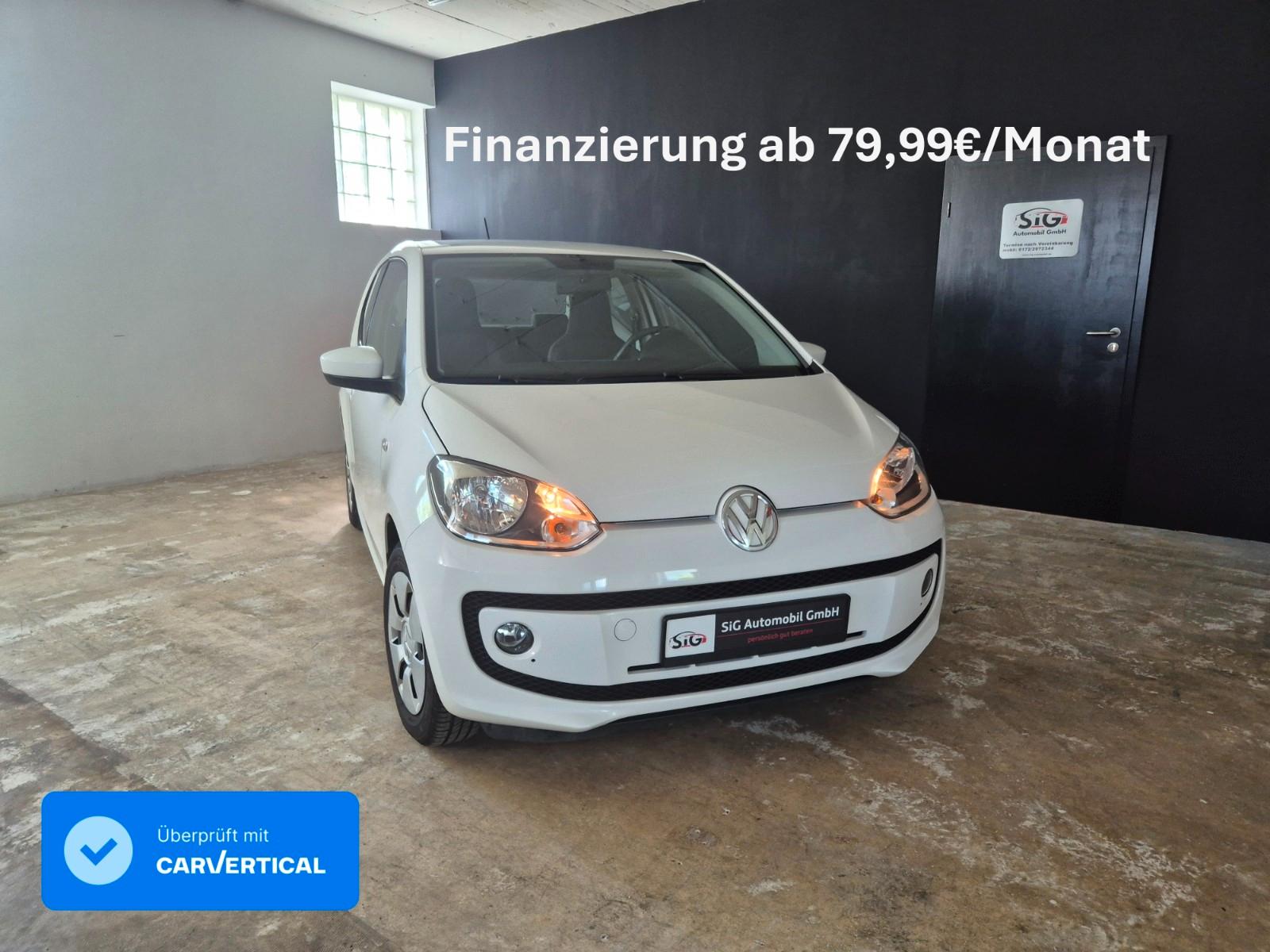 Volkswagen up! move up! Sitzheizung Klima 2. Hd nur 75200Km