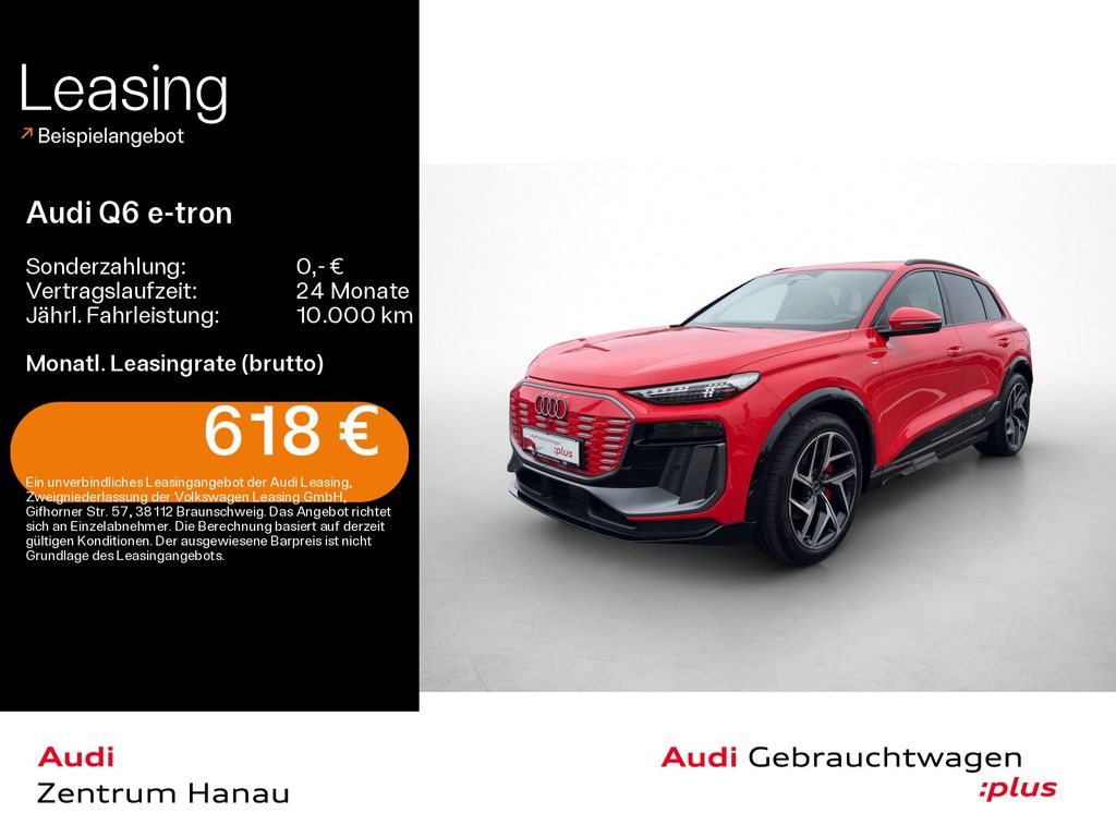 Audi Q6 e-tron performance S-LINE*0,25%*MATRIX*HUD*LU
