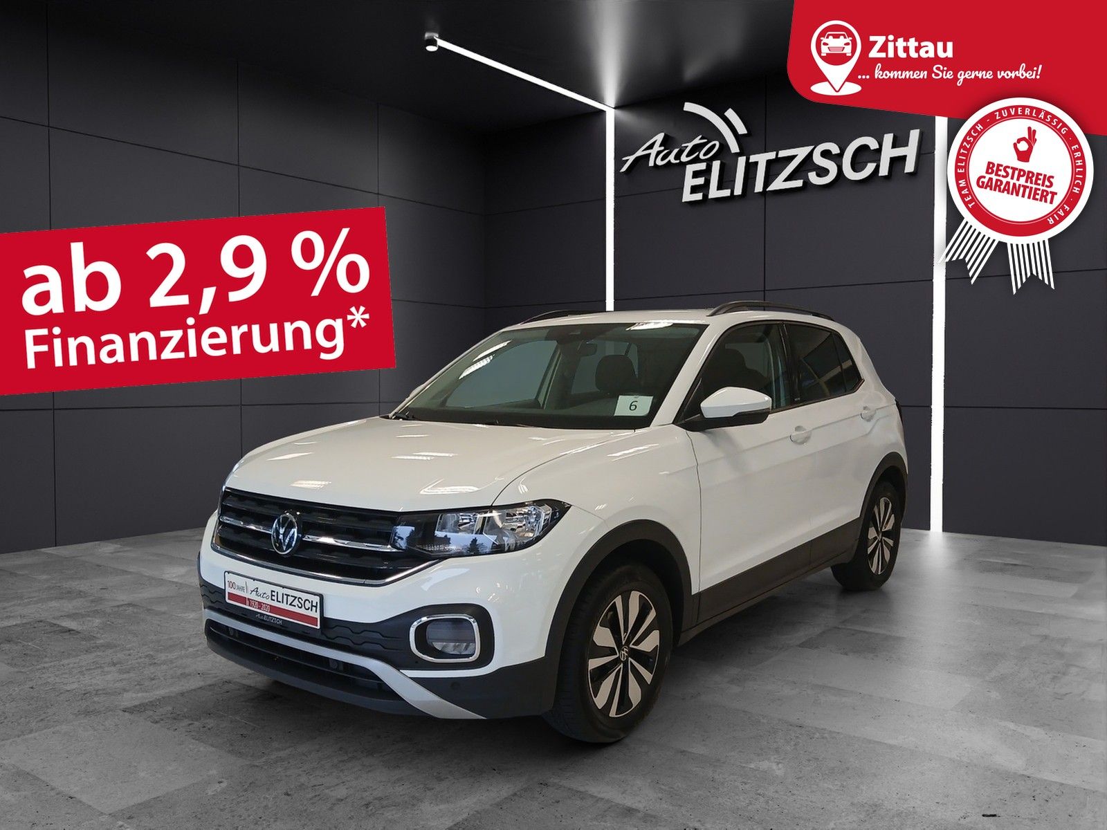 Fahrzeugabbildung Volkswagen T-Cross TSI Move RFK AHK App-Co. SHZ ACC Climatr
