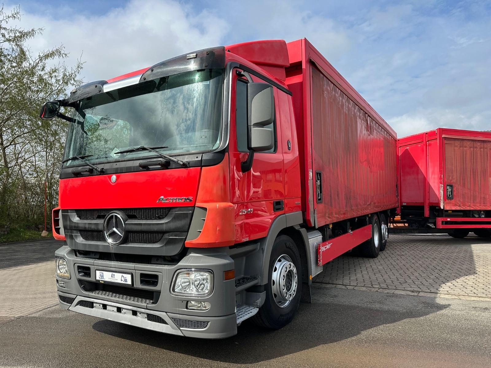Mercedes-Benz Actros 2541|SpeedCurtain|Tüv 01/27|German  Truck