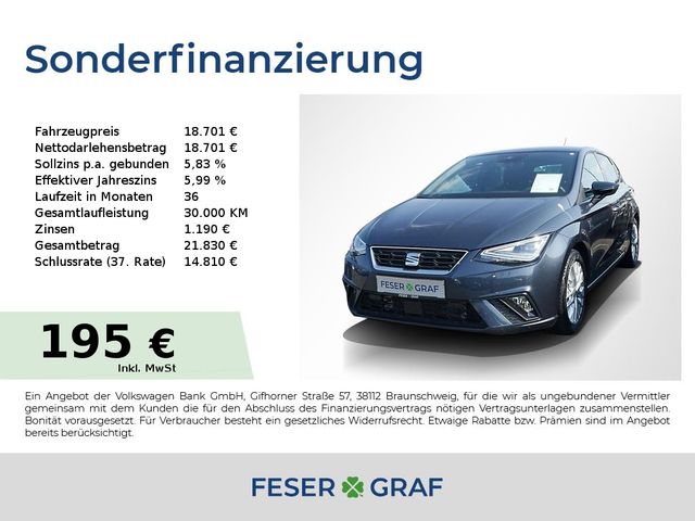 Seat Ibiza FR 1.0 TSI 7-Gang-DSG - NAV,PDC+,SHZ