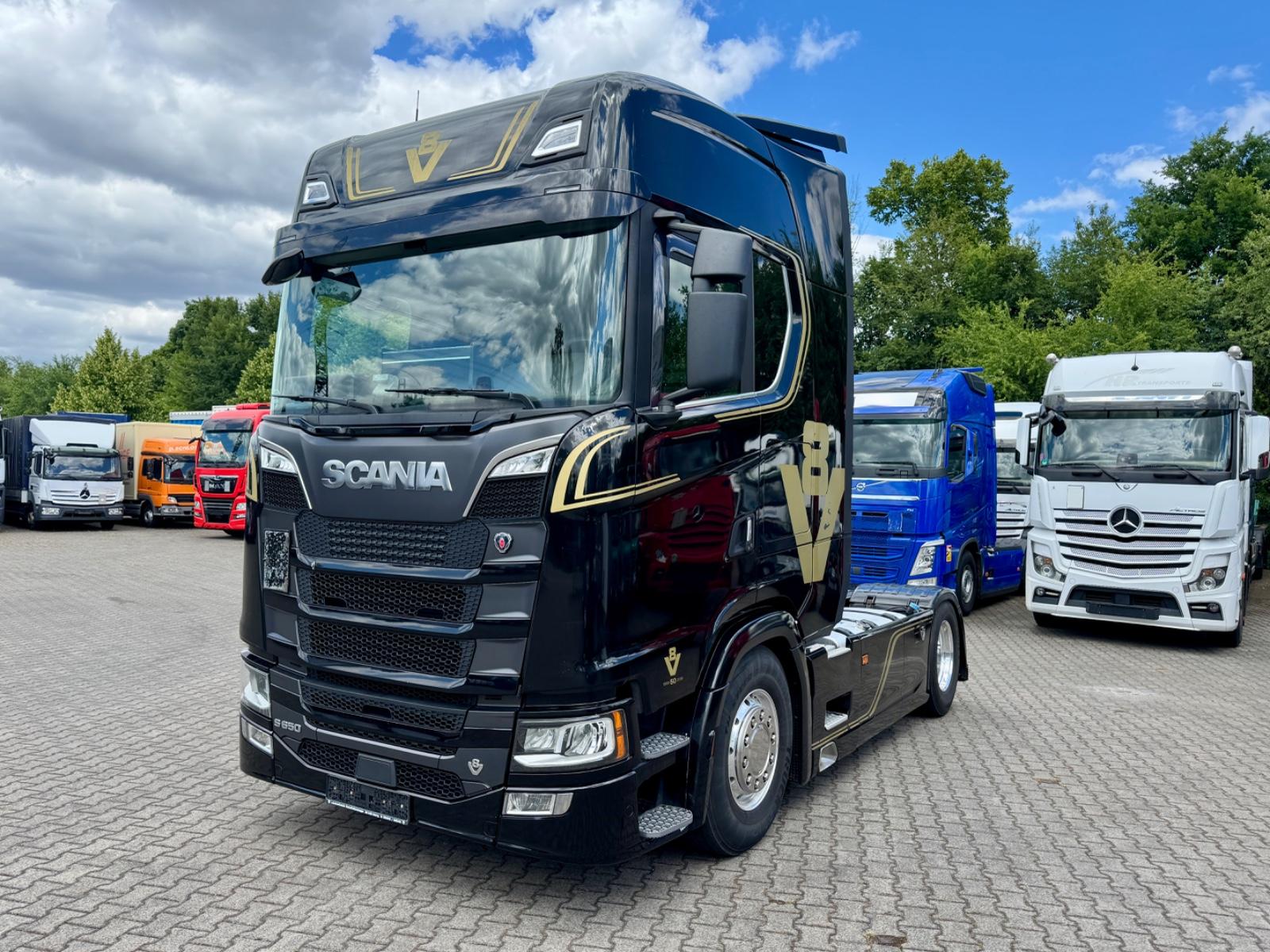 Scania S650 A4X2LB  V8  EURO 6d  RETARDER