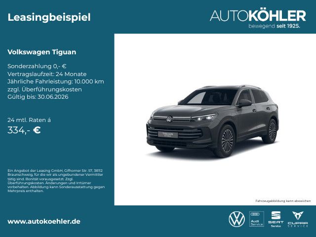 Volkswagen Tiguan 1.5 eTSI Elegance - PANO - ab 334.- mtl.