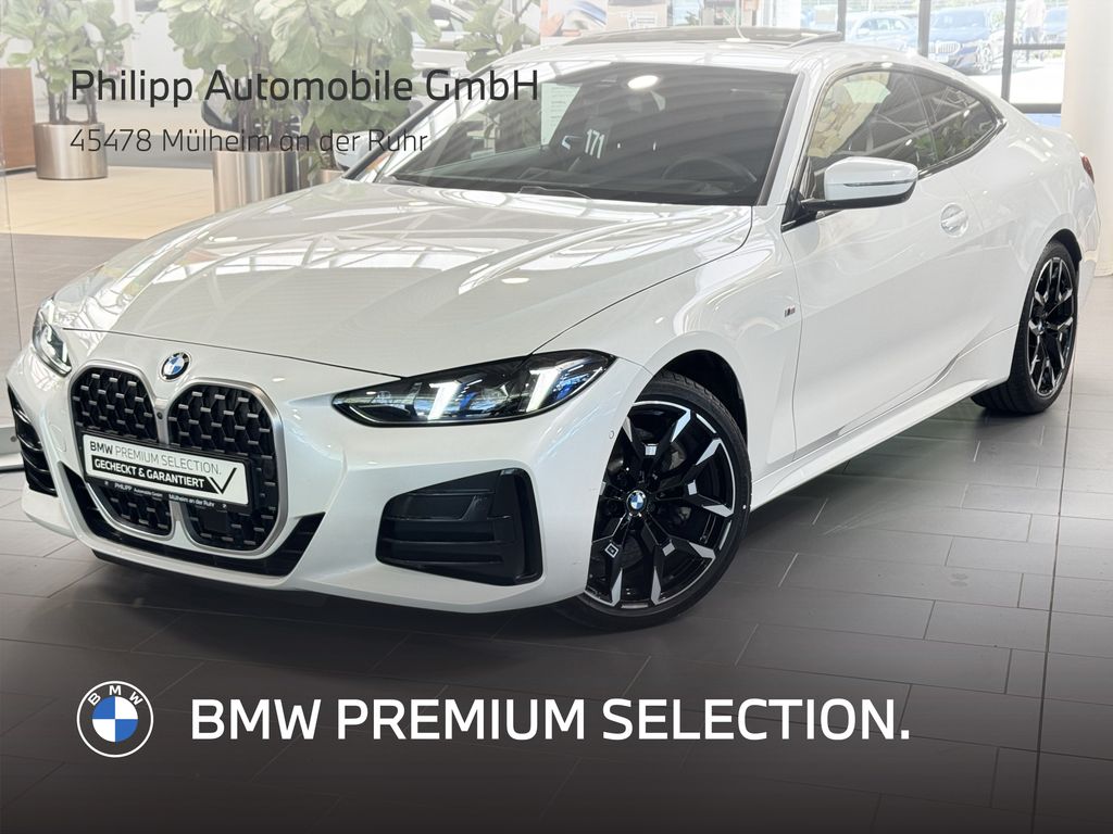 BMW 430d xDrive Coupe M Sport Glasdach StHzg h&k ACC