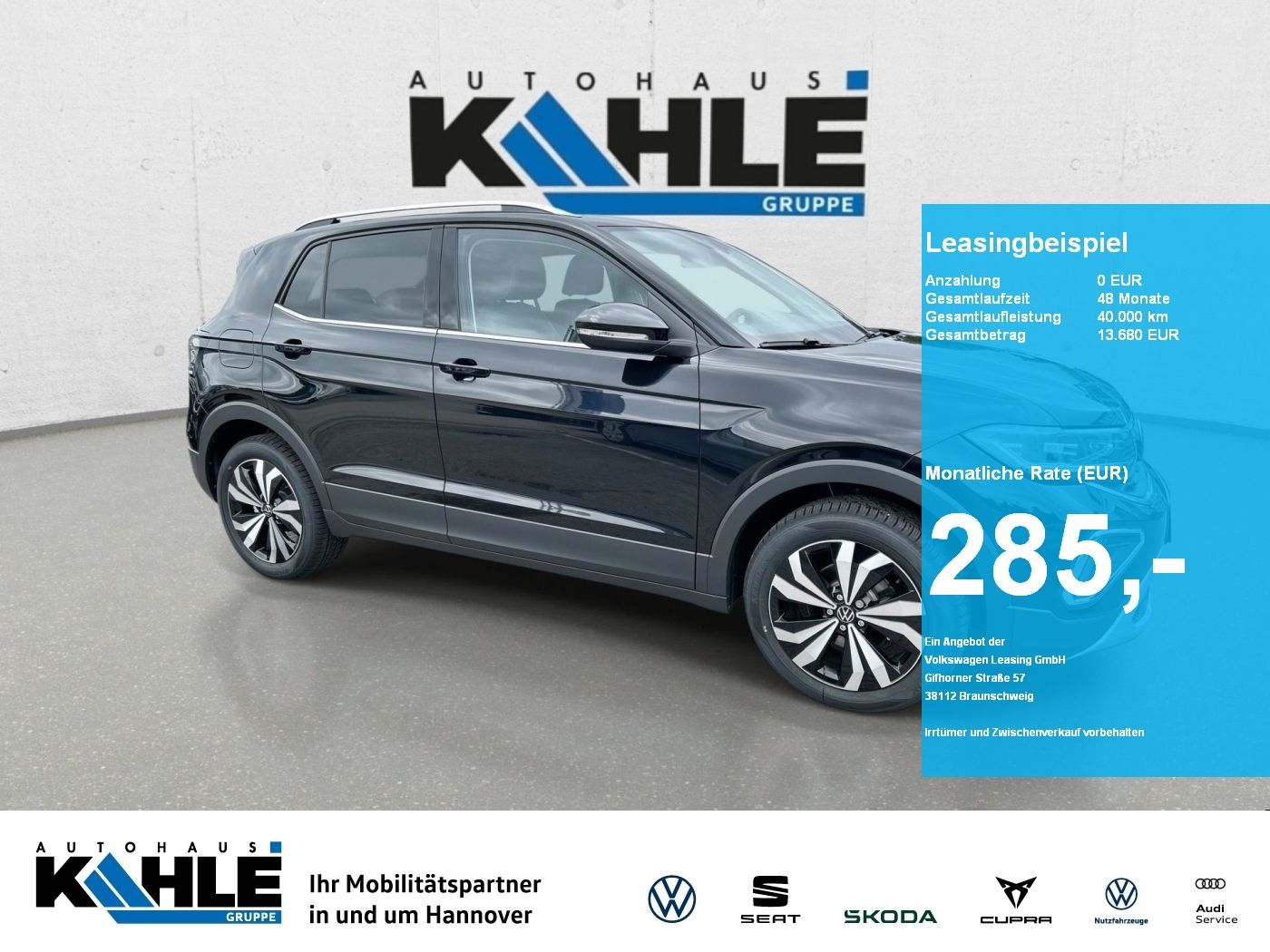 Volkswagen T-Cross 1.5 TSI ACT DSG Style AHK GJR RFK