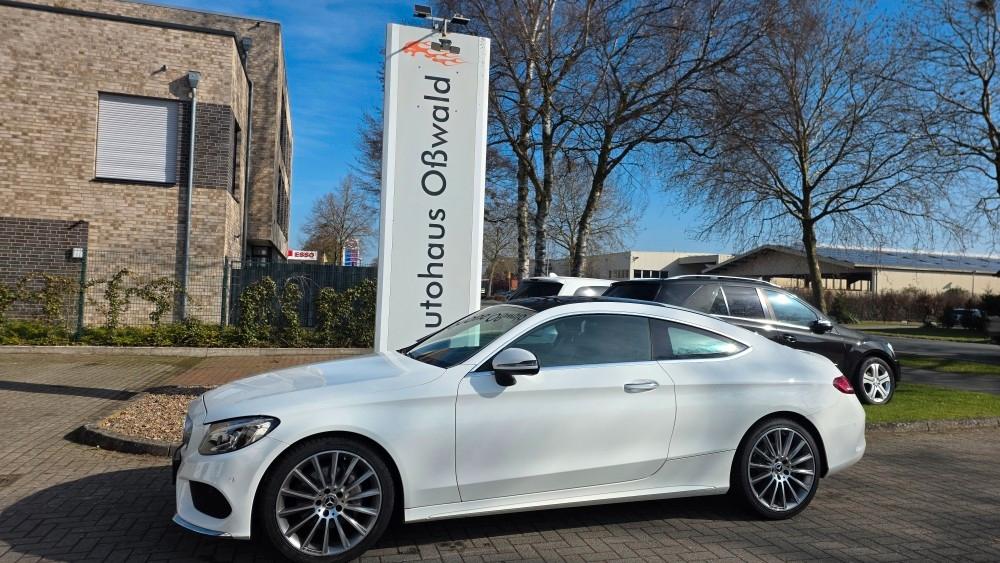 Mercedes-Benz C 200 Coupe Klappenauspuff Voll/Leder braun