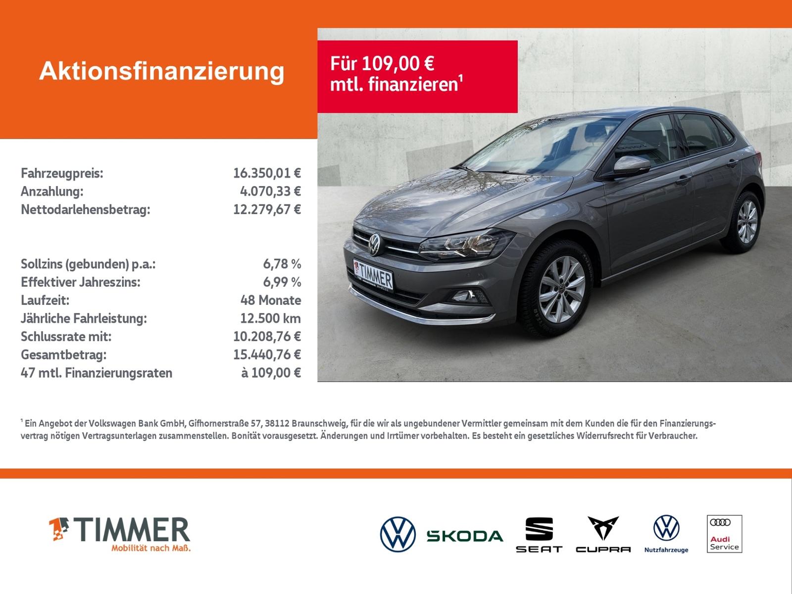 Volkswagen Polo 1.0 TSI DSG HIGHLINE +SHZ +DAB+ +ALU +APP-C