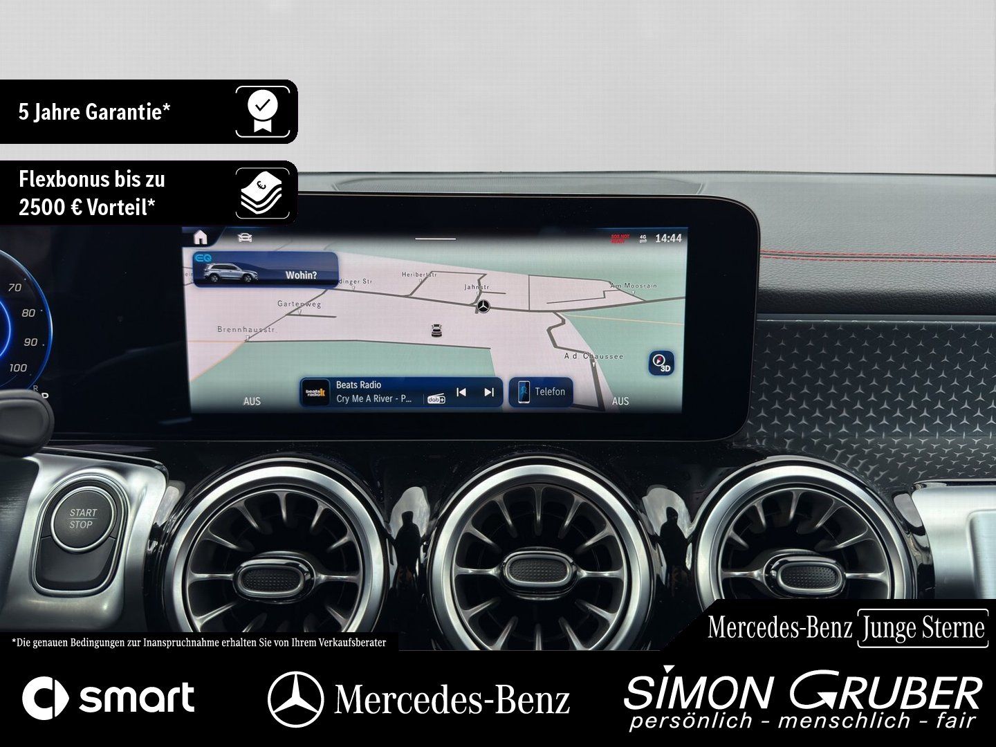 Fahrzeugabbildung Mercedes-Benz EQB 300 4M AMG Night 360 Winter 7Sitze Model 25