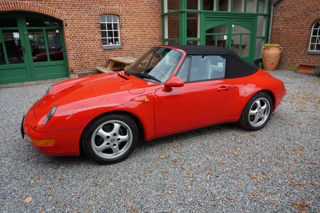 Porsche 993 Carrera Cabriolet, Deutsch, 27 Tkm, wie neu!