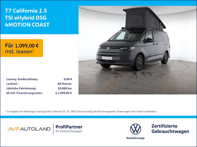 Volkswagen T7 California 1.5 TSI eHybrid DSG 4MOTION COAST