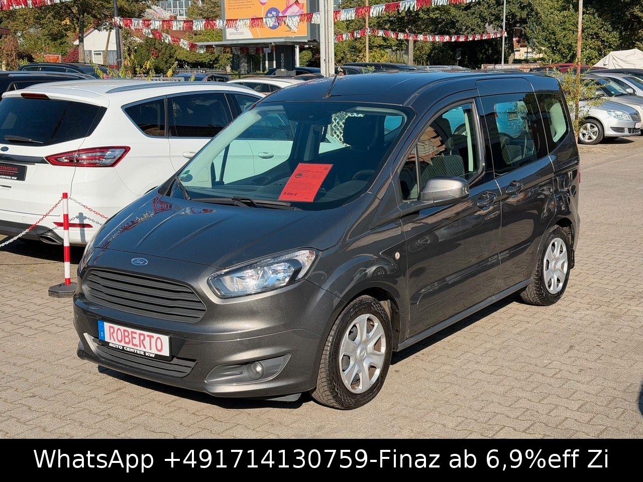 Ford Tourneo Courier-ZAHNR+SERV NEU-KLIMA-SHZG-AHK-TE
