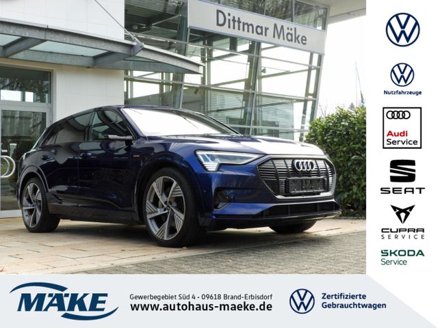 Audi Q8 e-tron Black 55 quattro LEDER MATRIX RFK B&O 