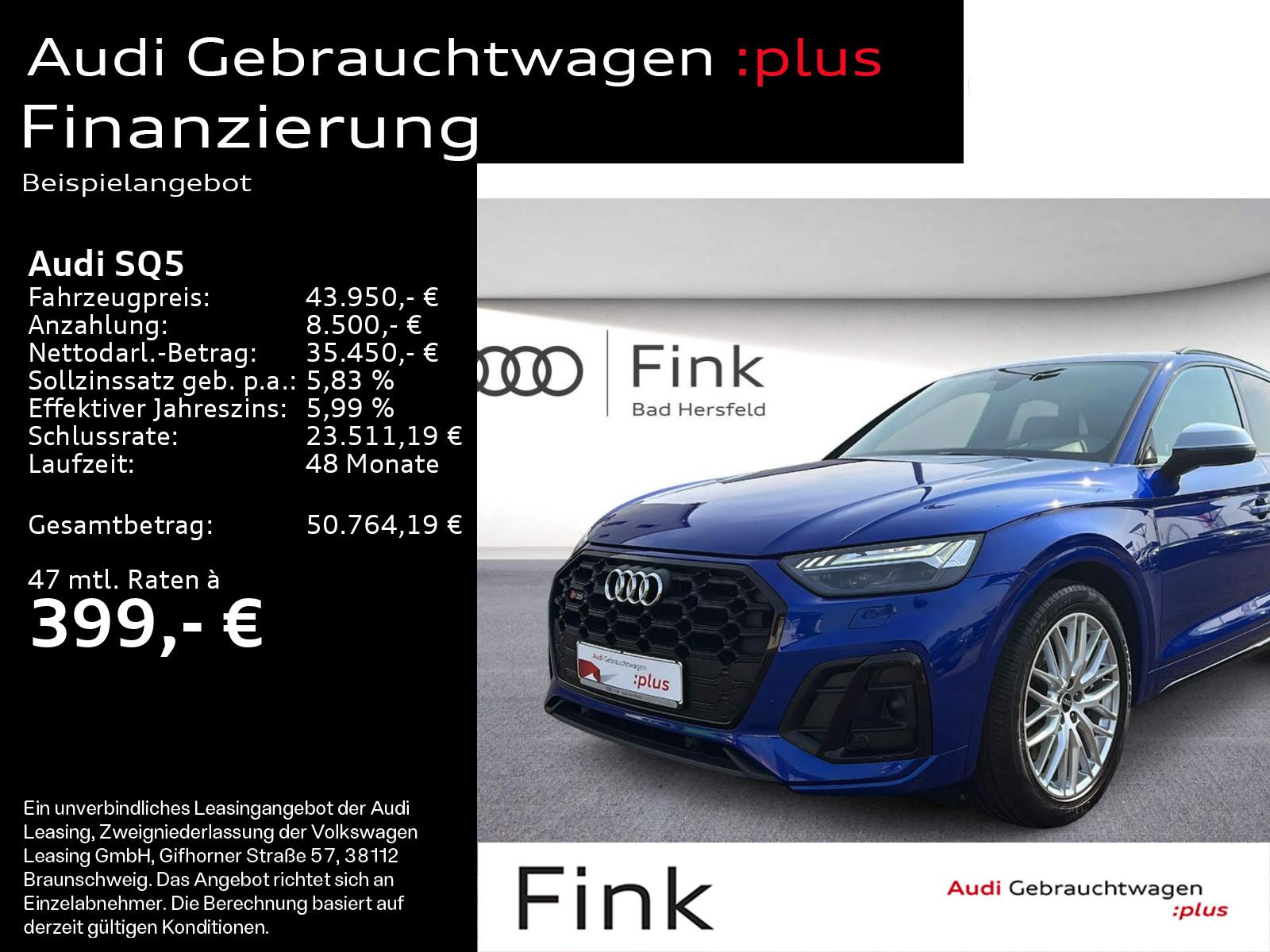 Audi SQ5 TDI quattro HuD Pano AHK Matrix B&O