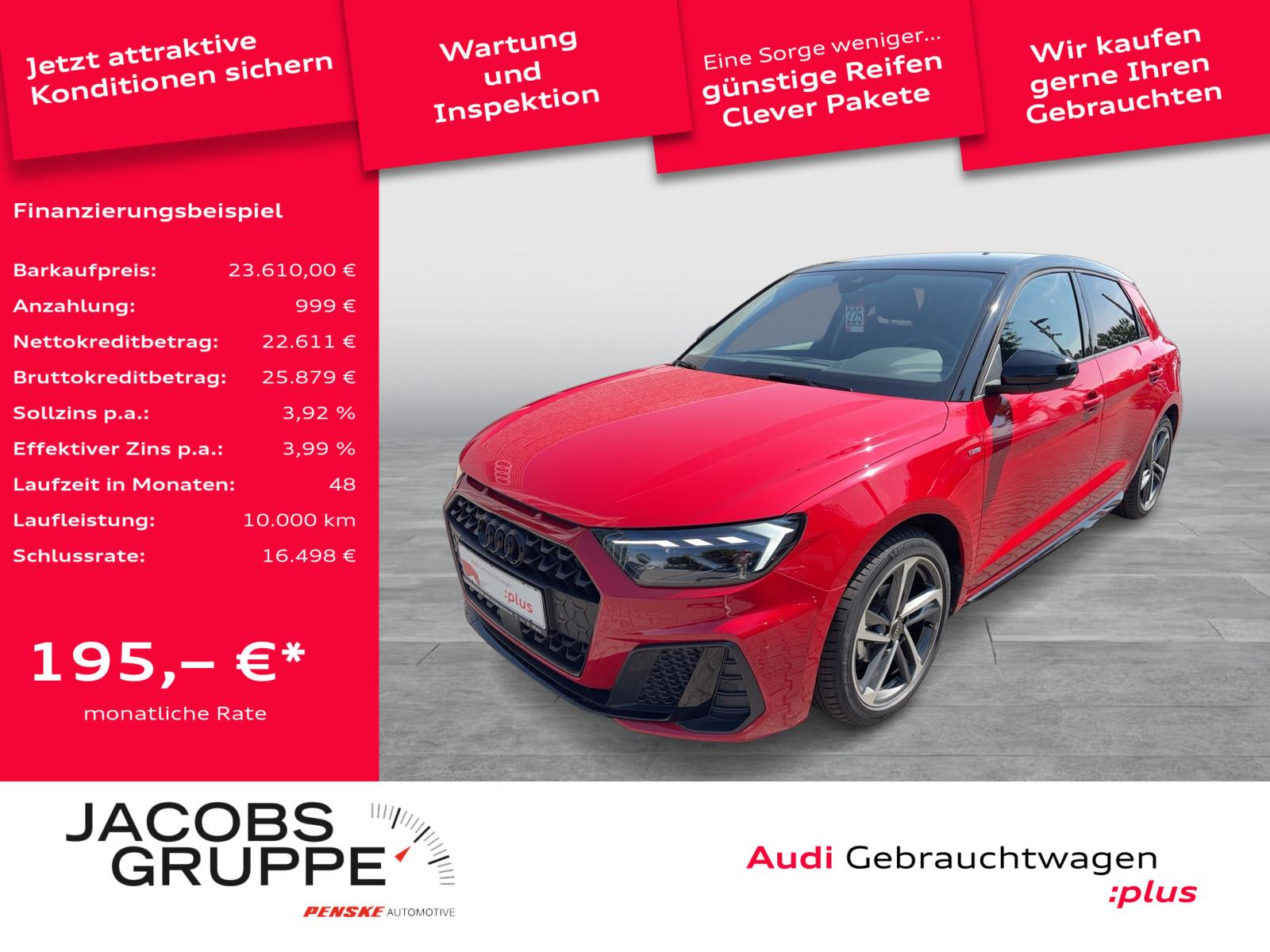Audi A1 Sportback 25TFSI 2xS line Edition/Black+/ACC/