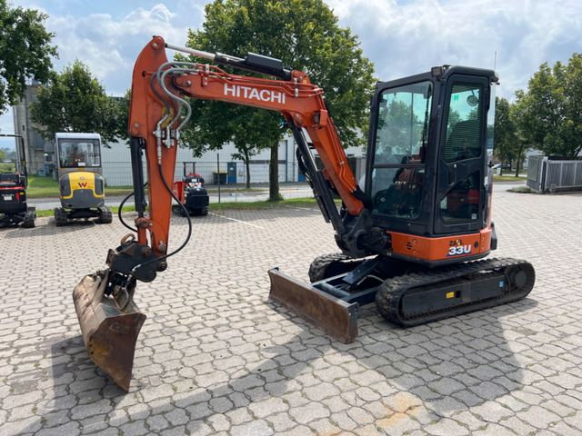 Hitachi ZX 33 U-6 CLR, Bj 22, 610 BH, Klima, MS03, GLV