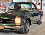 Mercedes-Benz 250SL W113 PAGODE 4-Gang Hand grün-beige selten! - Mercedes-Benz 250: Sl Pagode