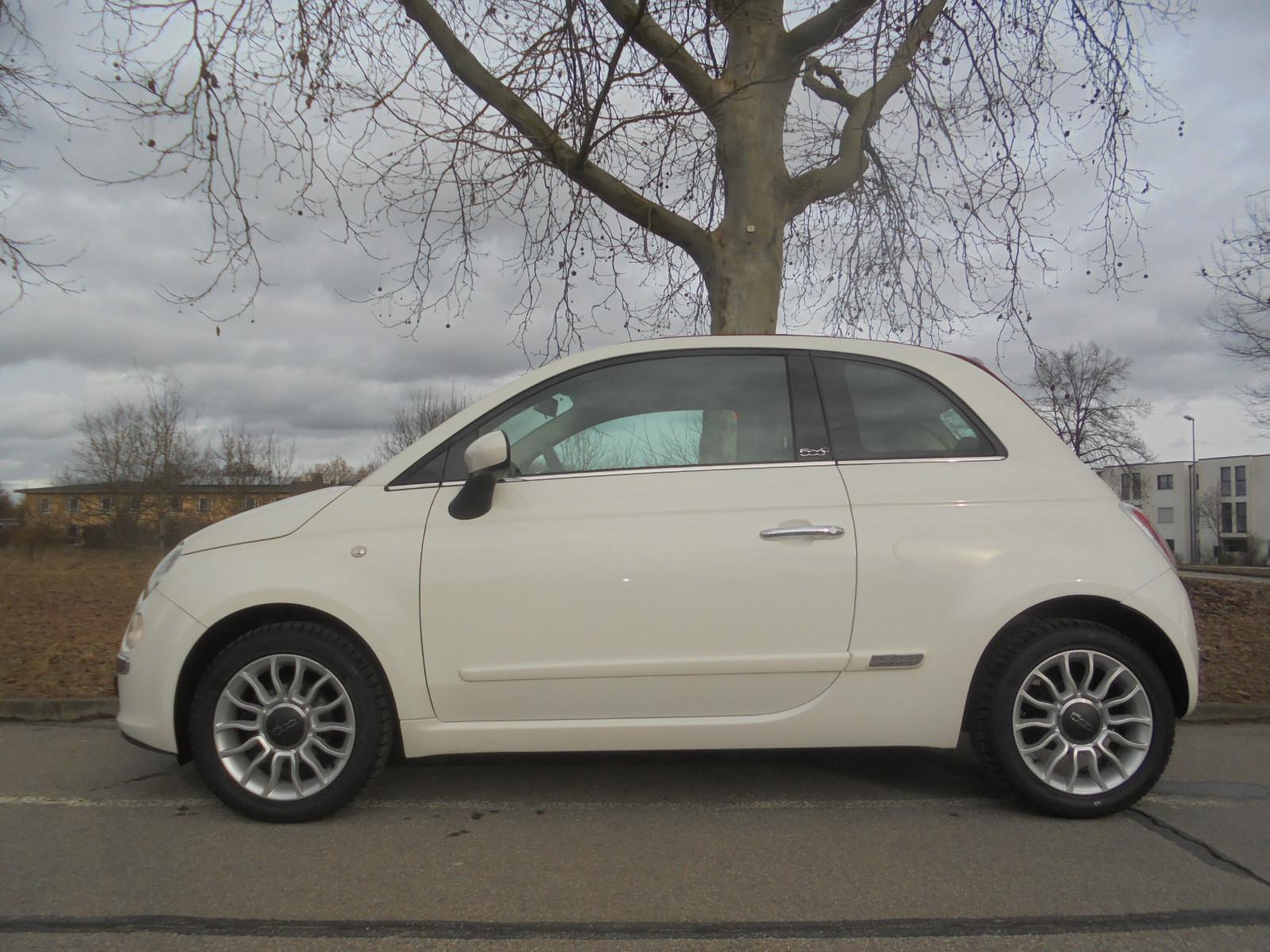 Fiat 500 Cabrio Sondermodell"Lounge" orig.74000 KM !