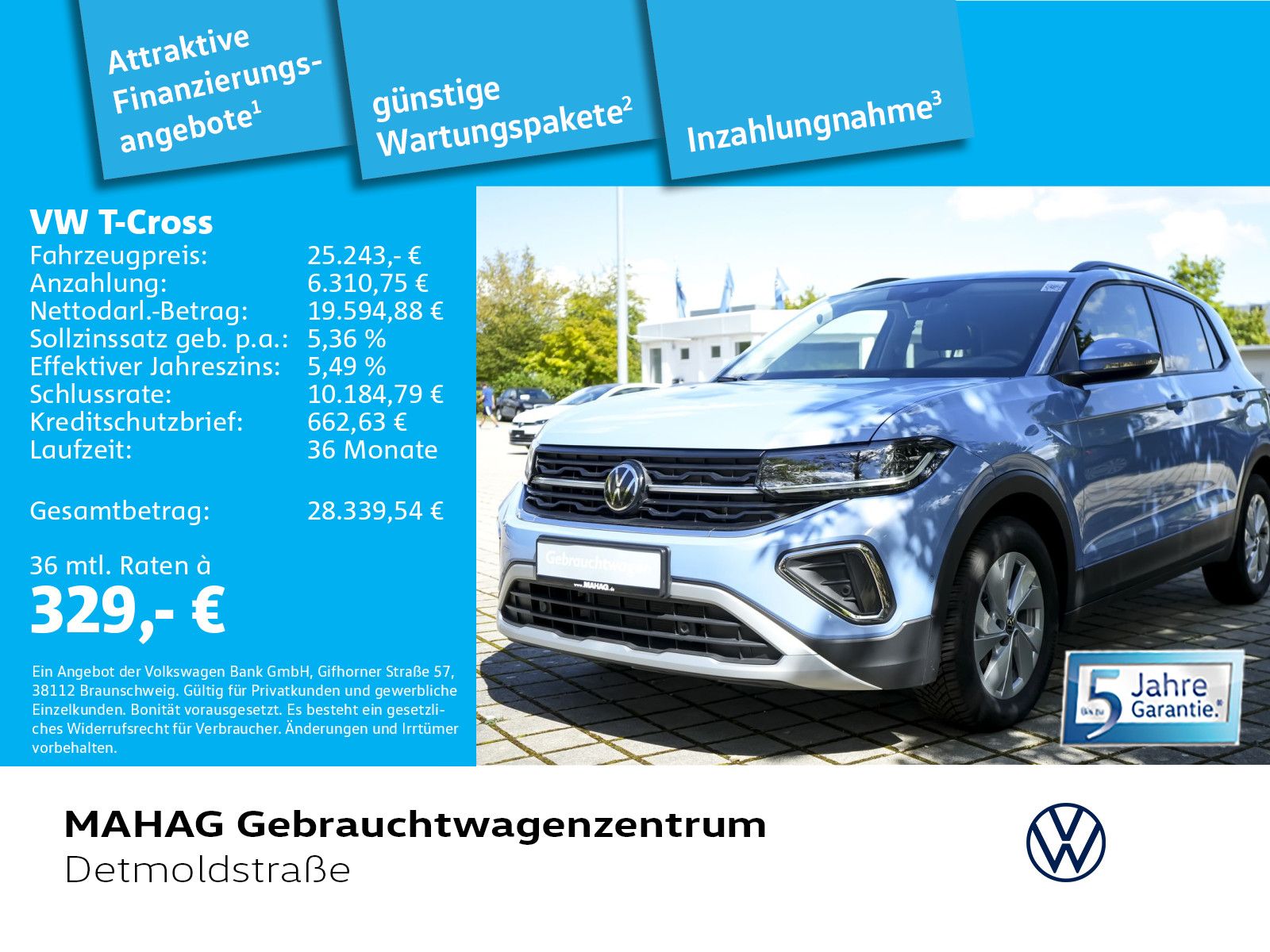 Volkswagen T-Cross Life 1.5 TSI IQ.Light Navi ParkAssist Re imagem 2
