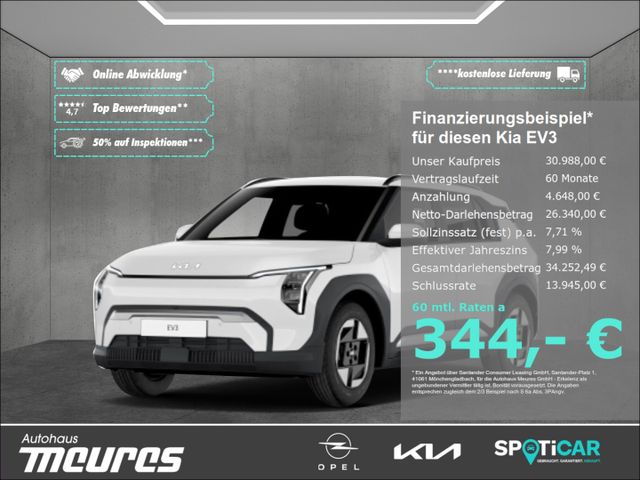 Kia EV3 58.3 kWh Air Navi Klimaautom Rückfahrkam. Ve