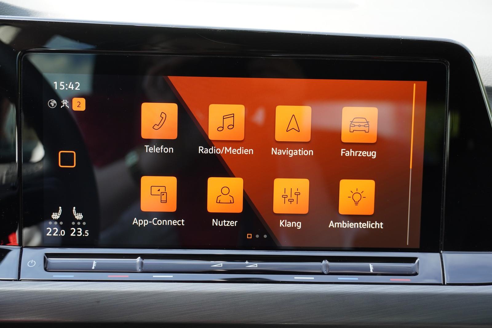 Volkswagen Golf VIII 1.5 TSI Style LED ACC Kamera AHK Navi, миниатюра 21