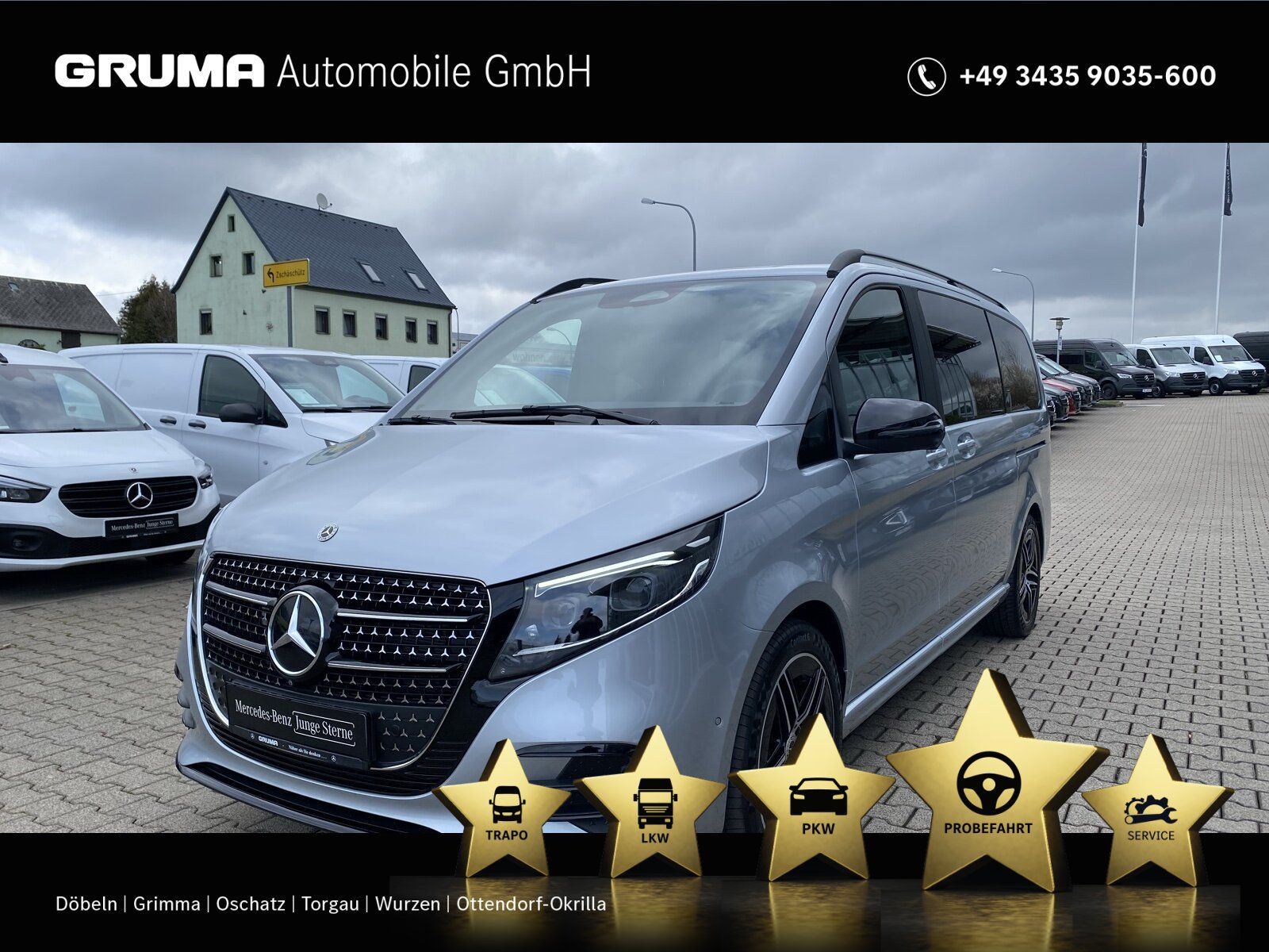 MERCEDES-BENZ V 250 d STYLE L AMG Night AHZV+DISTR+360+TISCH+