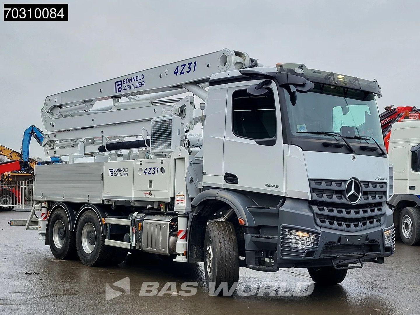 Mercedes-Benz Arocs 2843 Arocs 6X4 NEW! 31mtr 4x extendable Bo