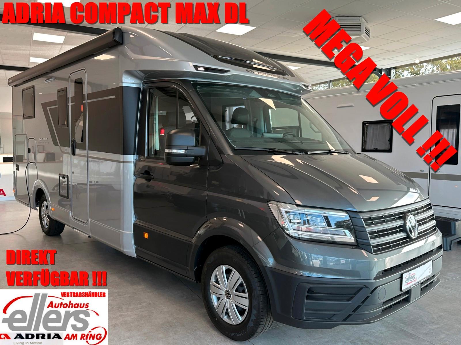 Adria COMPACT MAX DL VW CRAFTER  AUTO NAVI BACKO AHK