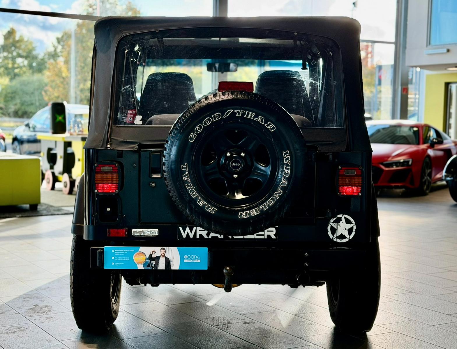 JEEP WRANGLER - 2.5l - 121 CV - BVM - CARNET D'ENTRETIEN