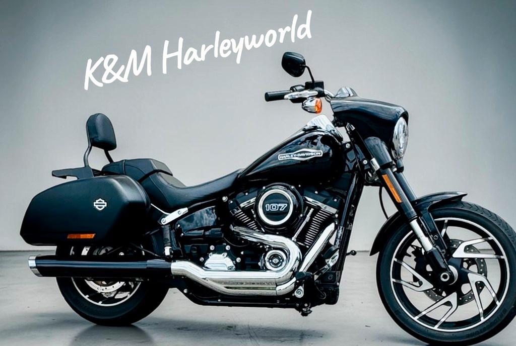 Harley-Davidson Sport Glide 107 cci 1. Hand, Sissybar mit Gepä