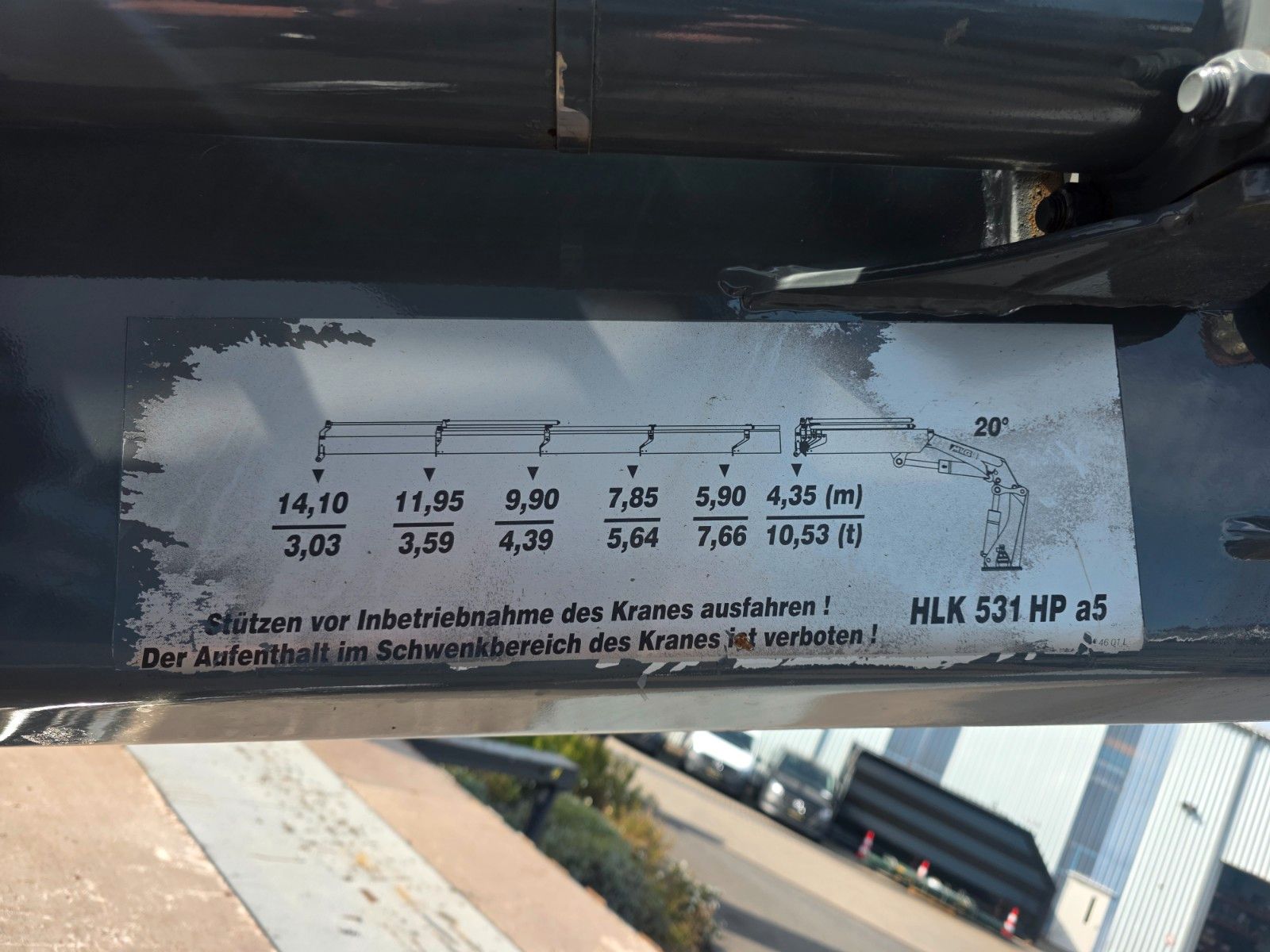 Fahrzeugabbildung Volvo FH 500 6x2 Heckkran MKG HLK 531 HP a5 Funk
