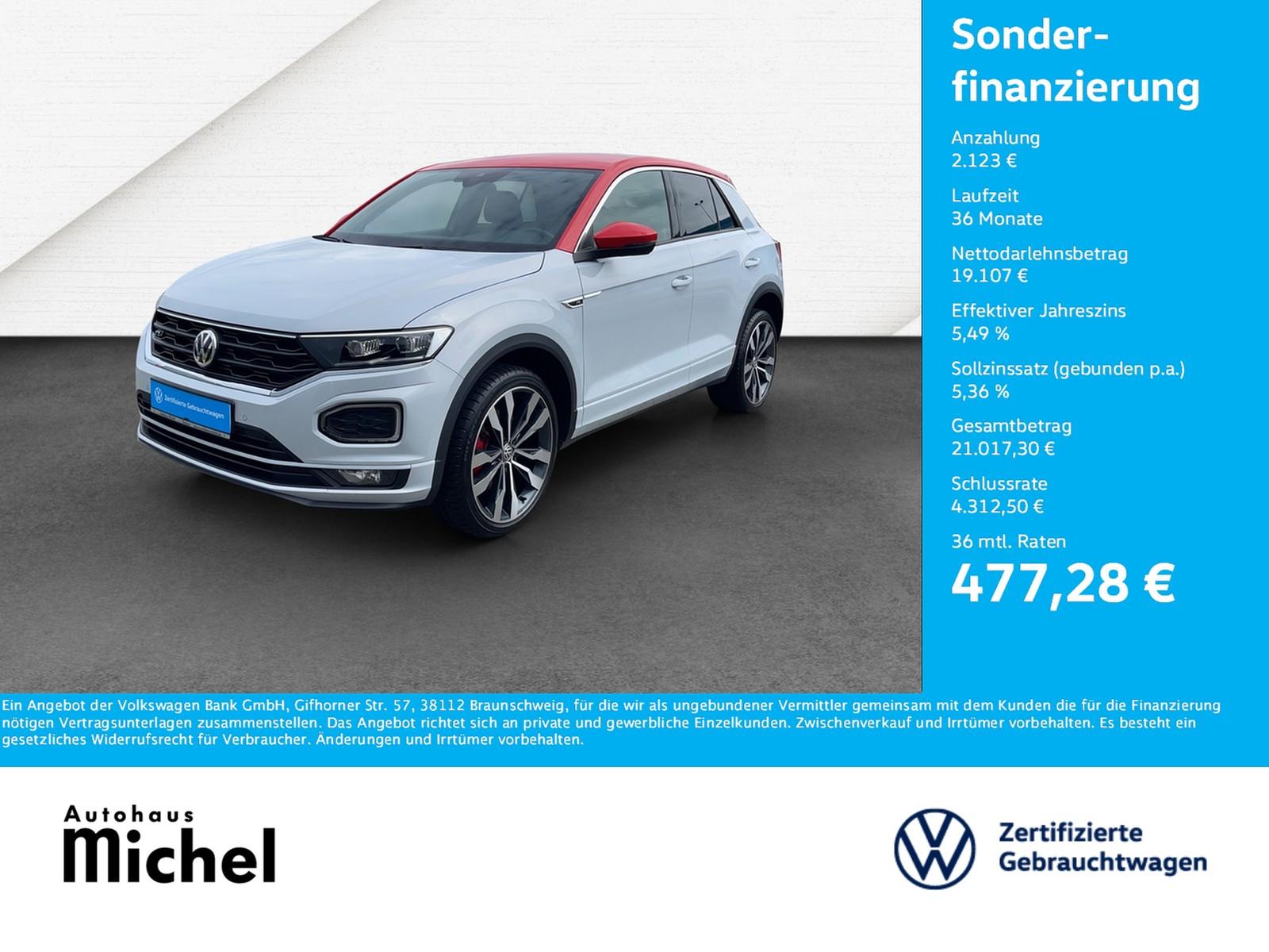 Volkswagen T-Roc TSI DSG Sport DCC ACC LED Navi AHK Alu-19Z