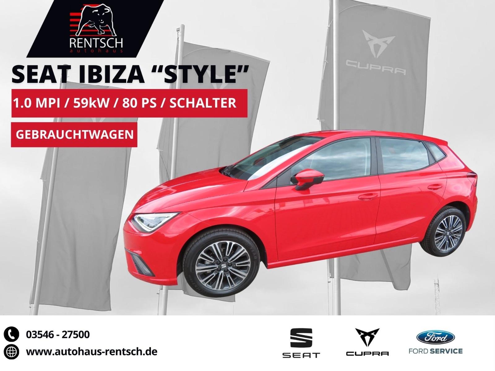 Seat Ibiza Style 1.0 MPI 59kW*LED*DAB+*AUTO-KLIMA*