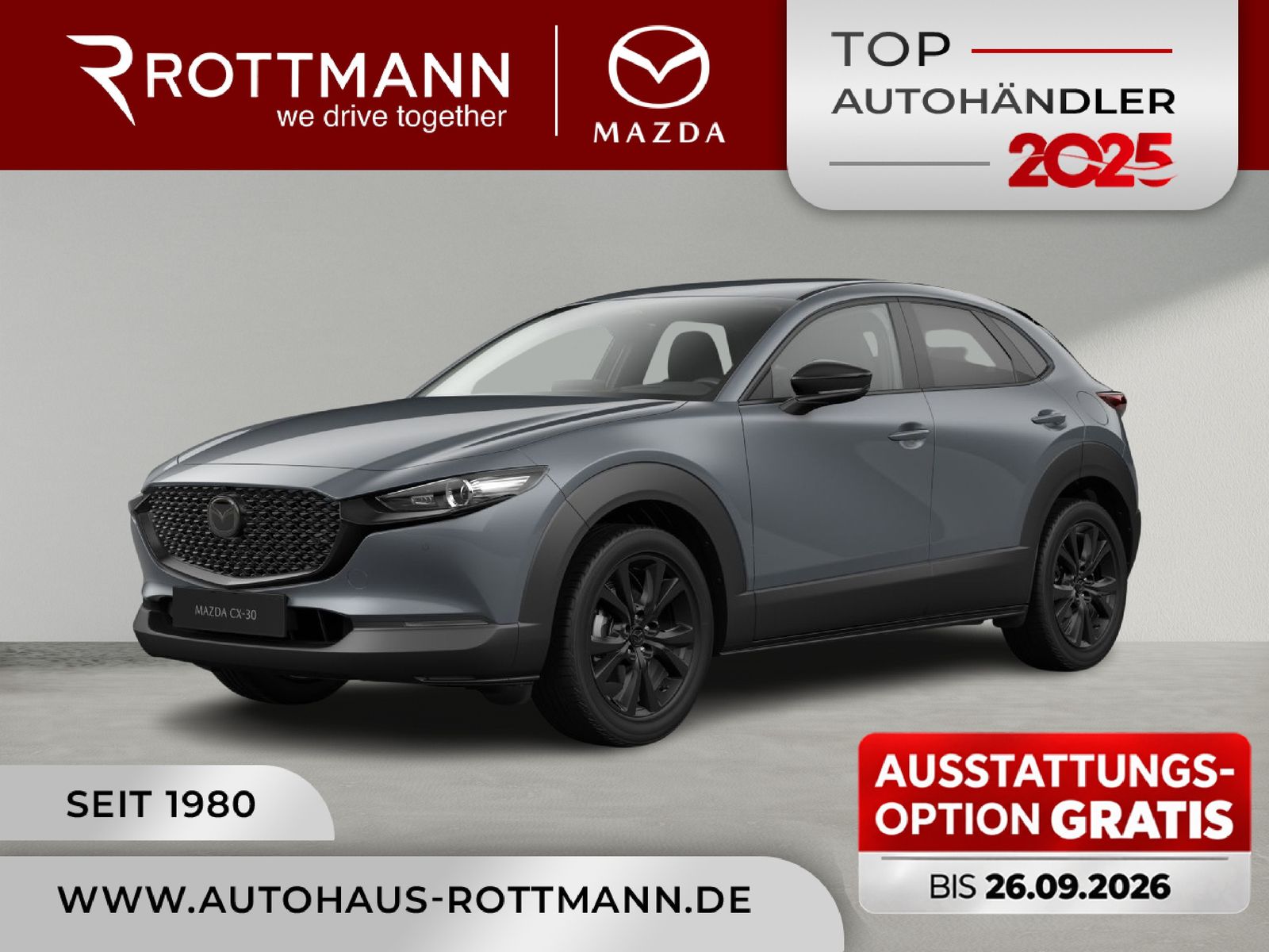 Mazda CX-30 2027 eSKYACTIV-G 140ps Aut. HOMURA SoMo