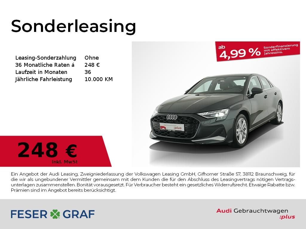 Audi A3 Limousine advanced TDI V-Cockpit/LED/AHK/Navi